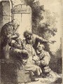Joseph's Coat brought to Jacob - Rembrandt Van Rijn