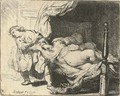 Joseph and Potiphar's Wife - Rembrandt Van Rijn