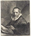 Jan Cornelius Sylvius, Preacher - Rembrandt Van Rijn