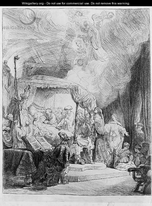 The Death of the Virgin - Rembrandt Van Rijn