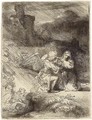 The Agony in the Garden - Rembrandt Van Rijn
