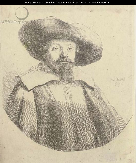 Samuel Manasseh Ben Israel - Rembrandt Van Rijn