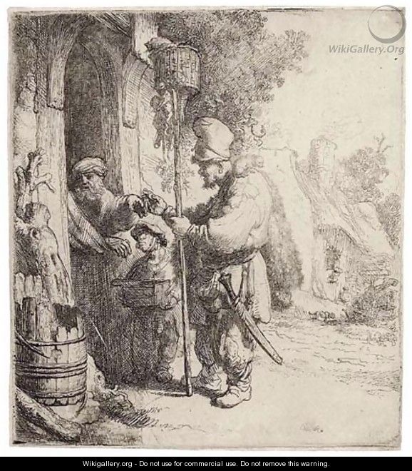 The Rat Catcher - Rembrandt Van Rijn