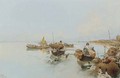 In the Venetian lagoon - Raffaele Mainella
