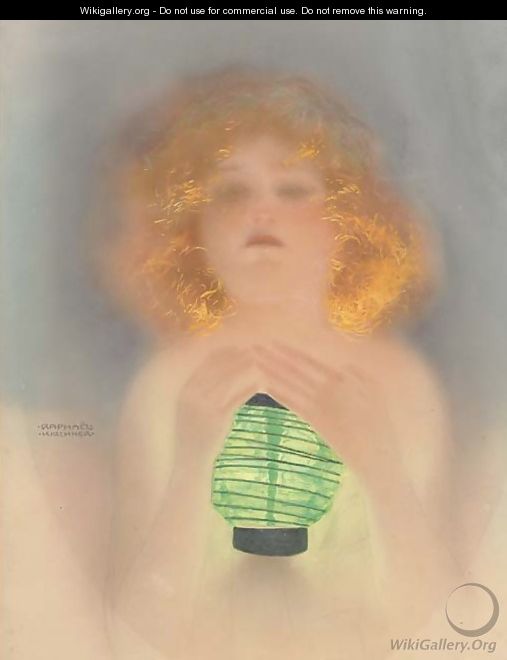 The green lantern - Raphael Kirchner