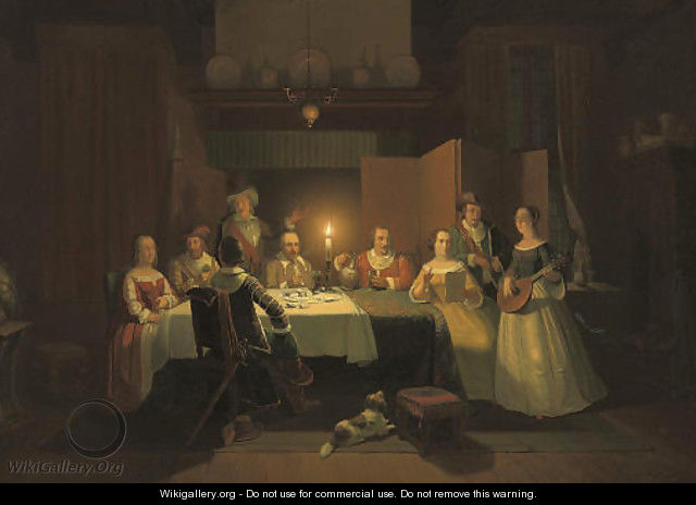 The recital - Pieter Gerardus Sjamaar