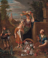 An allegory of the month of August - Pieter Snayers