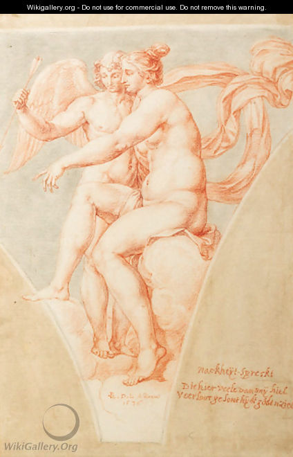 Venus and Cupid - Pieter van Lint