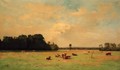 Cattle in a summer meadow - Pierre-Emmanuel Damoye