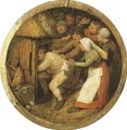 The Drunkard pushed into the Pigsty - Pieter the Elder Bruegel