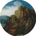 A mountainous landscape (La Source) - Pieter The Younger Brueghel