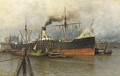 The 'Goldberg' at the Rotterdam docks - Piet Schipperus