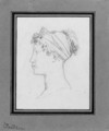 Portrait Empress Marie-Louise, seen in profile - Pierre-Paul Prud'hon