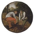 The Wood Cutters - Pieter The Younger Brueghel