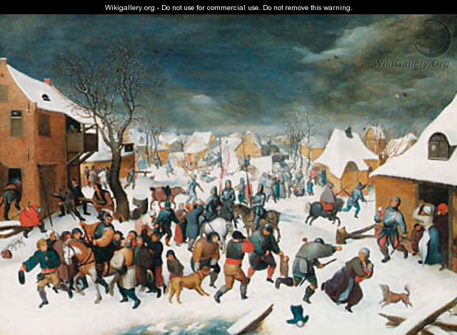 The Massacre of the Innocents 2 - Pieter The Younger Brueghel