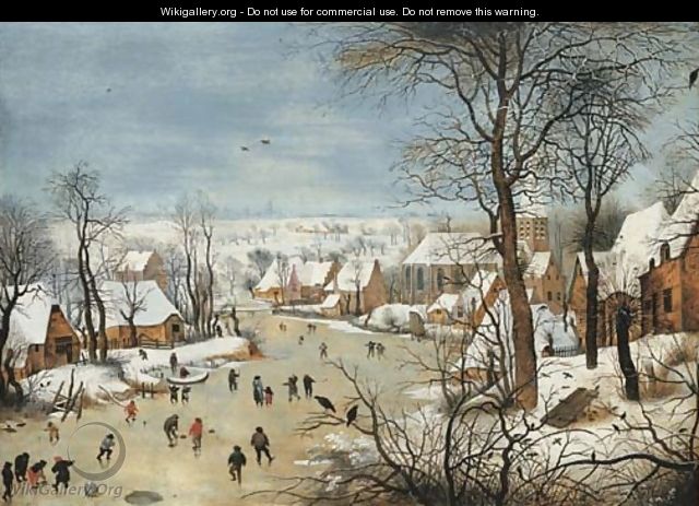 The Birdtrap 3 - Pieter The Younger Brueghel