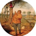 Proverb 'the nest robber' 2 - Pieter The Younger Brueghel