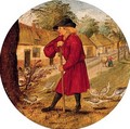 Proverb 'everything has a reason' - Pieter The Younger Brueghel