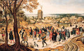 A wedding procession - Pieter The Younger Brueghel