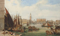 Bustling activity on the waterfront, Venice - Thomas Brabazon Aylmer