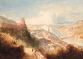 Castle and Town of Heidelberg, Germany - Thomas Charles Leeson Rowbotham