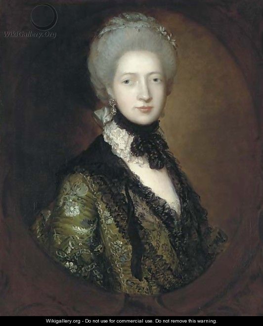 Portrait of Lady Willielma Glenorchy - Thomas Gainsborough