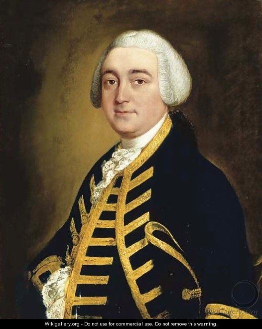 Portrait of Christopher Griffith, Jr., of Padworth - Thomas Gainsborough