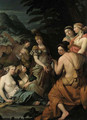 Minerva and the Muses on Mount Helicon - Theodorus van der Schuer