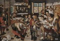 The collector of tithes 2 - (after) Pieter The Younger Brueghel