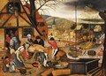 Autumn - (after) Pieter The Younger Brueghel