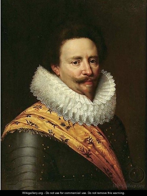 Portrait of Stadholder Frederik Hendrik, Prince of Orange (1584-1647) - (after) Michiel Jansz. Van Miereveld