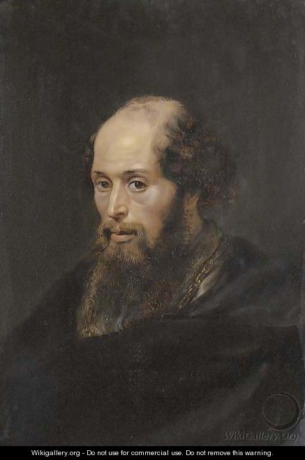 Portrait of a bearded gentleman - (after) Sir Peter Paul Rubens