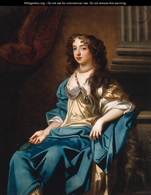 Portrait Of The Marchioness Of Halifax - (after) Sir Peter Lely
