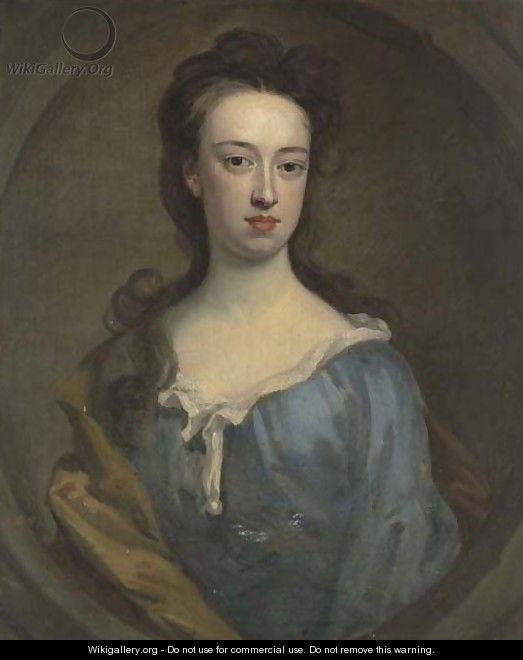 Portrait Of Mary Cholmley (1667-1748), Wife Of Nathaniel Chomley - (after) Kneller, Sir Godfrey