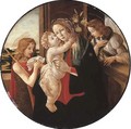 The Madonna and Child with the Young Saint John the Baptist and the Archangel Gabriel - (after) Sandro Botticelli (Alessandro Filipepi)