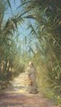 A woman in a South American sugar plantation - Theodor Ohlsen