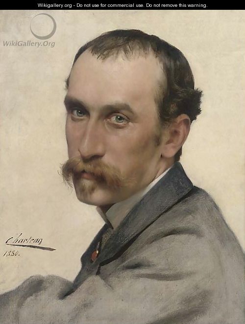 Self-portrait of the artist - Théobald Chartran