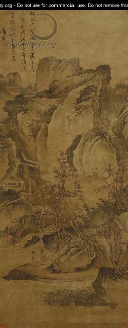White Clouds and Red Leaves - Tang Yin