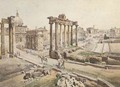 A view of the Roman Forum - Stefano Donadoni