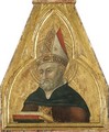 Saint Augustine, a pinnacle of the Borgo Sansepolcro Altarpiece - Stefano Di Giovanni Sassetta