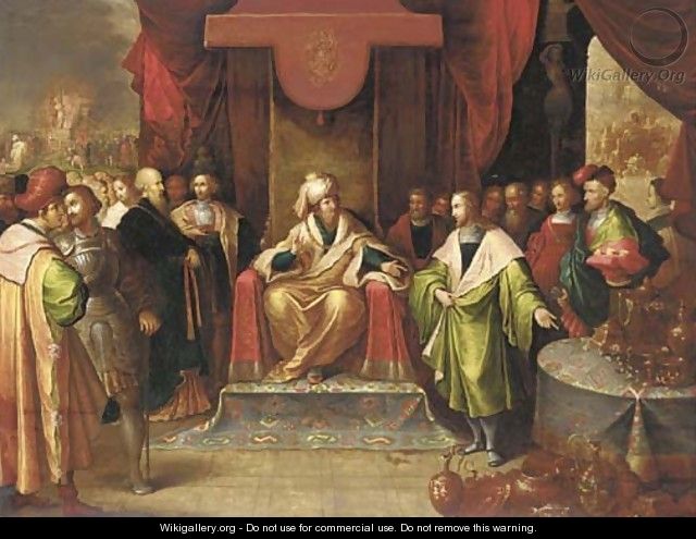Croesus and Solon 2 - (after) Frans II Francken