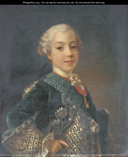 Portrait of a young gentleman, probably the comte d