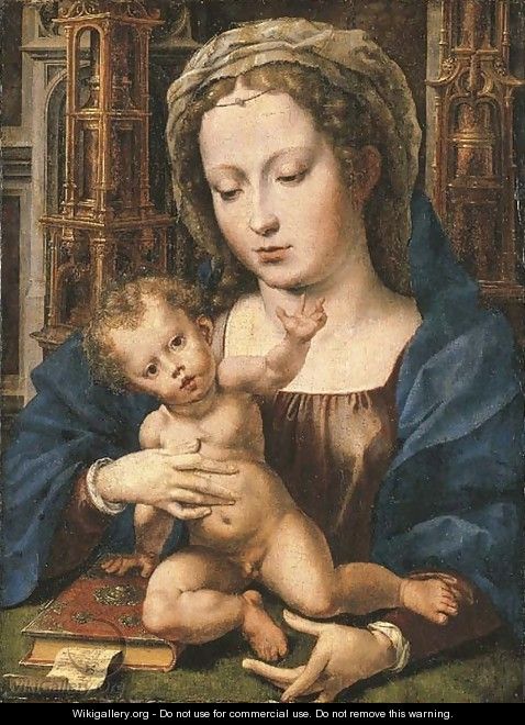 The Virgin and Child 4 - (after) Jan (Mabuse) Gossaert