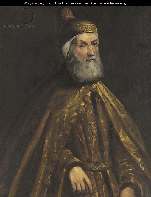 Portrait of the Doge Girolamo Priuli - (after) Jacopo Tintoretto (Robusti)