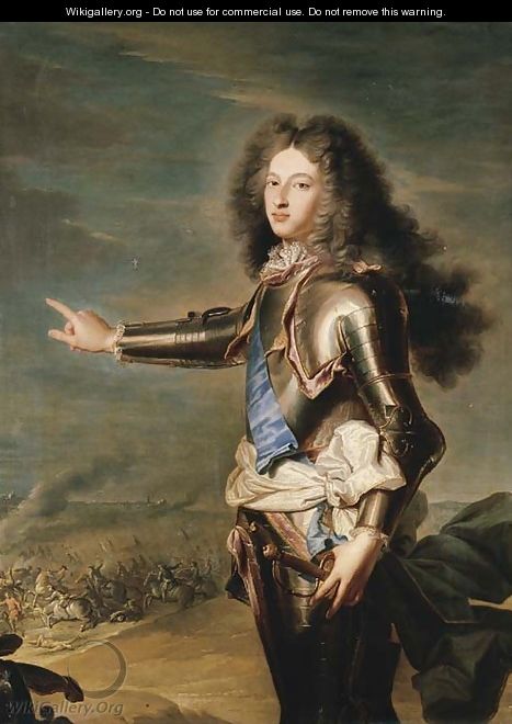 Portrait of Louis de France, Duc de Bourgogne (1682-1712) - (after) Hyacinthe Rigaud