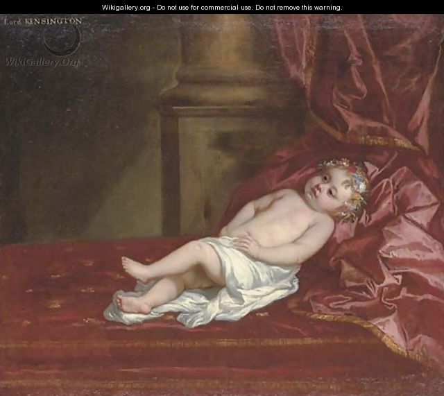 Portrait of a child, identified as Lord Kensington - Sir Peter Lely