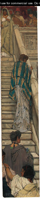 The Staircase - Sir Lawrence Alma-Tadema