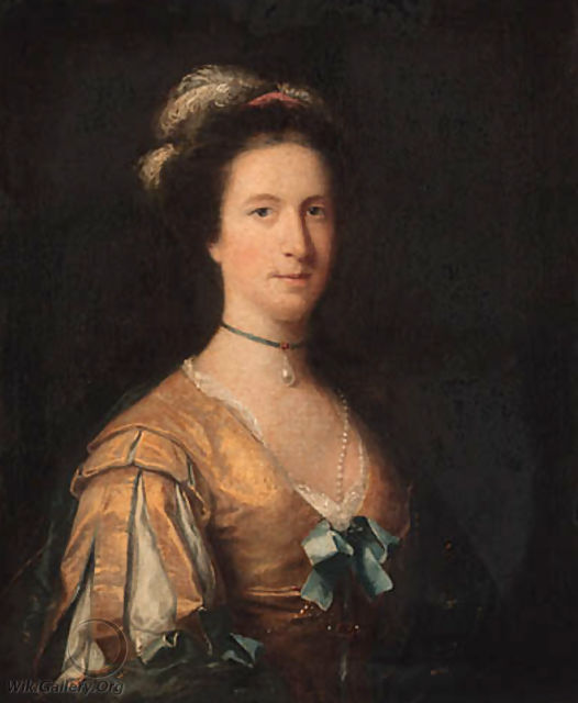 Portrait of Mrs Hugo Meynell - Sir Joshua Reynolds