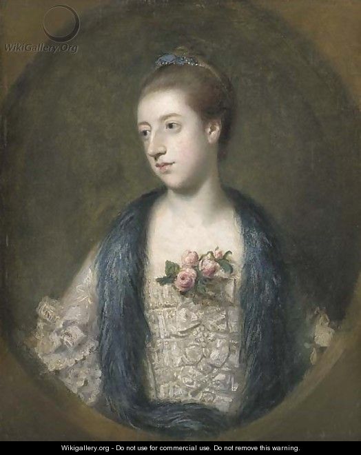 Portrait of Miss Mary Powis, afterwards Lady Stopford and Countess of Courtown - Sir Joshua Reynolds
