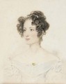 Portrait of a young lady, traditionally identified as Lady Caroline Lennox - Sir William Charles Ross